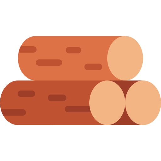 Logs Generic color fill icon