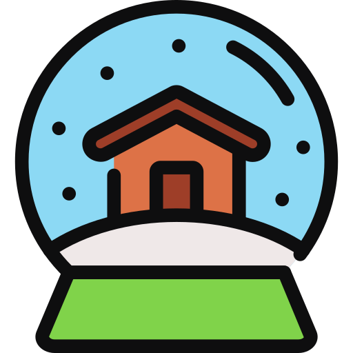 Snow globe Generic color lineal-color icon