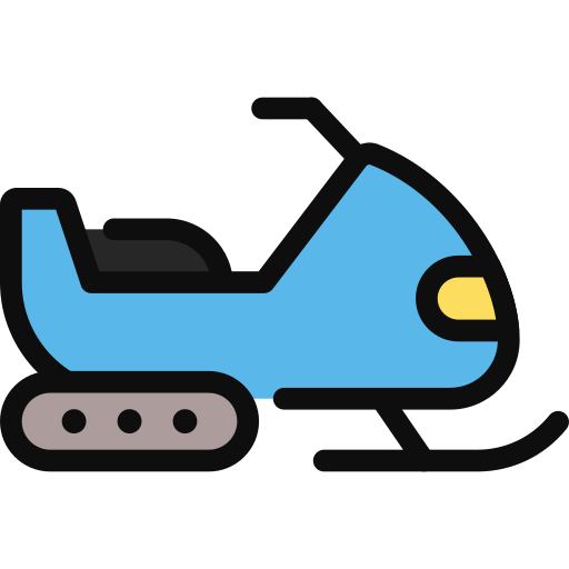 Snowmobile Generic color lineal-color icon