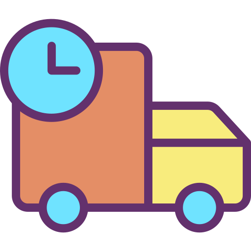 Delivery truck Icongeek26 Linear Colour icon
