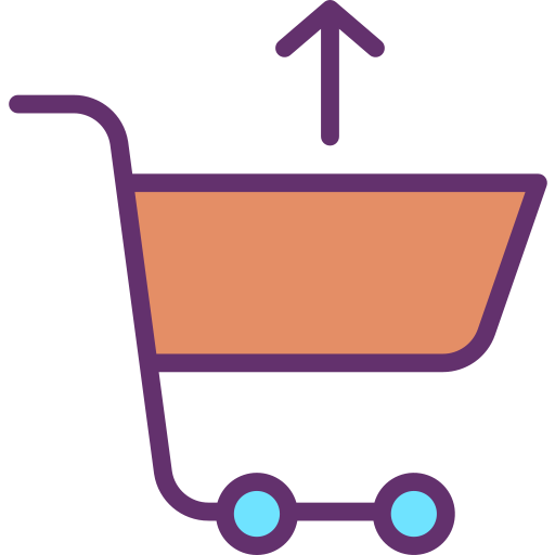 Shopping cart Icongeek26 Linear Colour icon