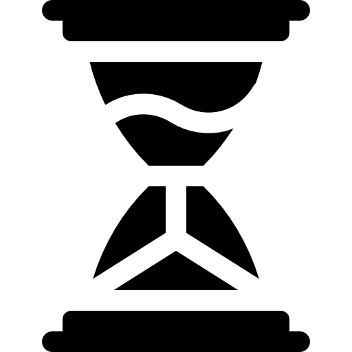 sanduhr Basic Rounded Filled icon