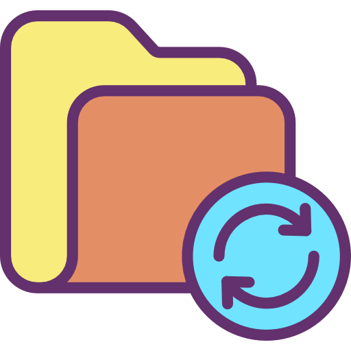 Folder Icongeek26 Linear Colour icon