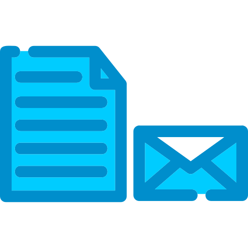Mail document Generic color lineal-color icon