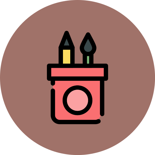 Pencil case Generic color lineal-color icon