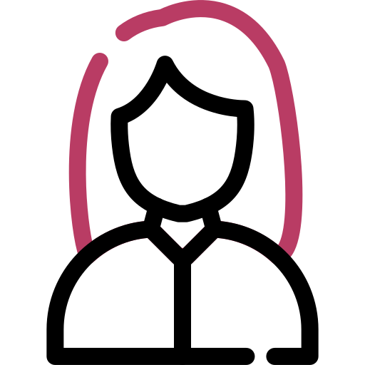 여성 Generic color outline icon