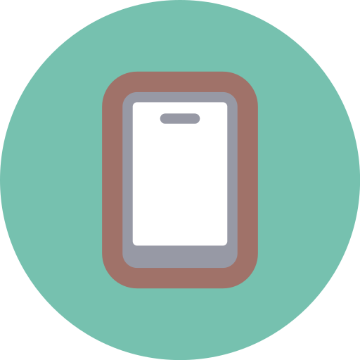 Cellphone Generic color fill icon