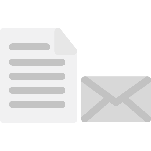 Mail document Generic color fill icon