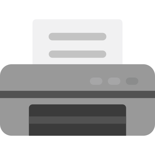 Printer Generic color fill icon