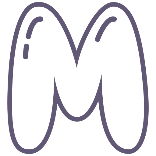 buchstabe m Generic color outline icon
