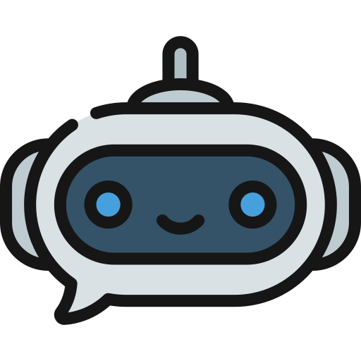 chatbot Juicy Fish Soft-fill icoon
