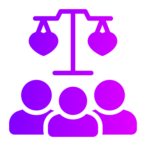 Family law Generic gradient fill icon