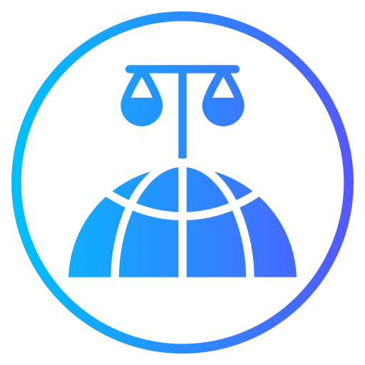 世界の法律 Generic gradient fill icon
