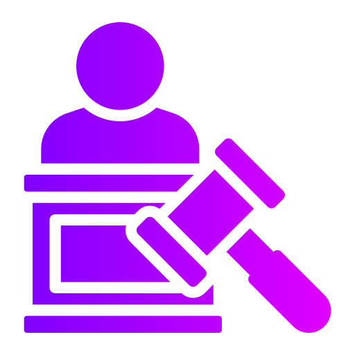 Judge Generic gradient fill icon