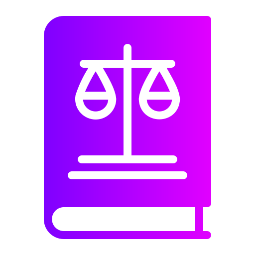 Law book Generic gradient fill icon