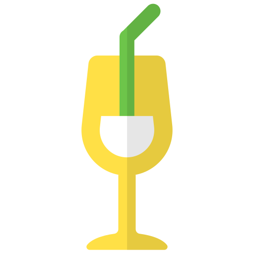 Juice glass Generic color fill icon