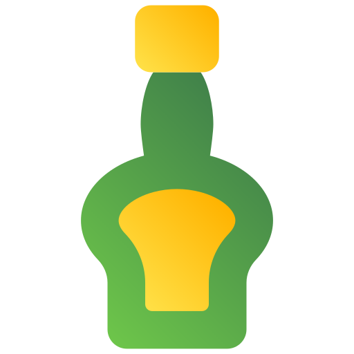 bottiglia Generic gradient fill icona