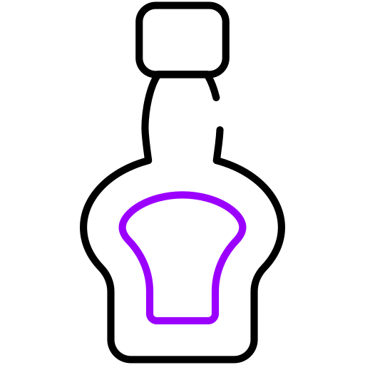 botella Generic color outline icono