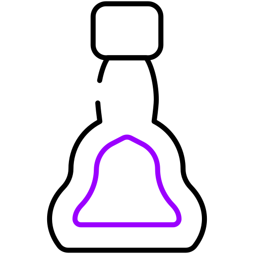 butelka Generic color outline ikona