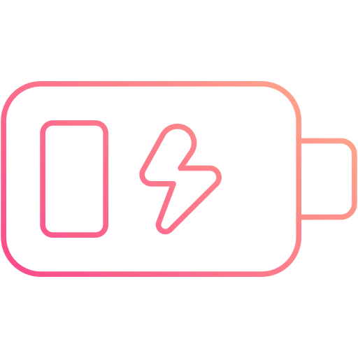Батарея Generic gradient outline иконка