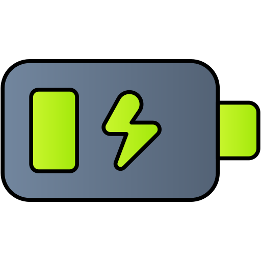 batterie Generic gradient lineal-color Icône