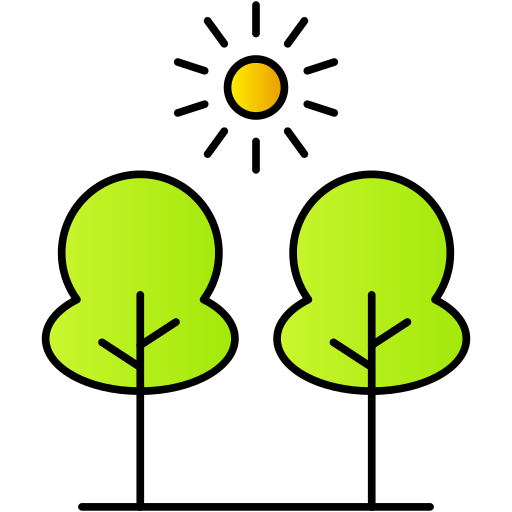 woud Generic gradient lineal-color icoon