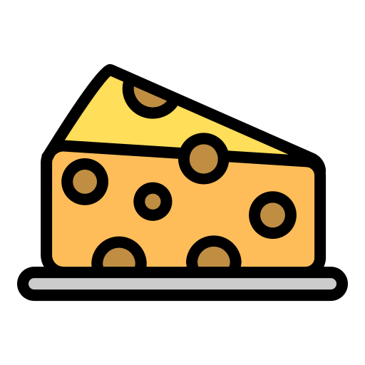 Cheese Generic color lineal-color icon