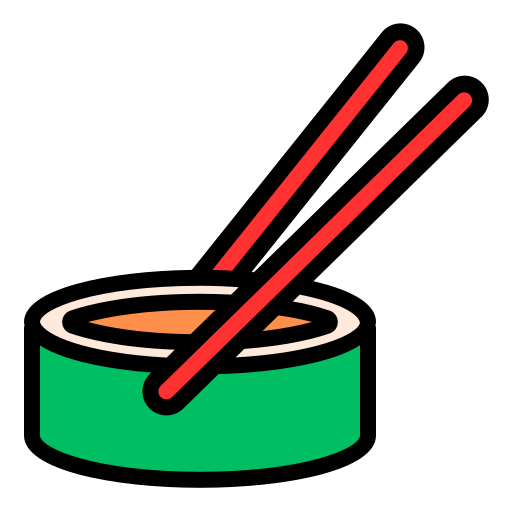 rouleau de sushi Generic color lineal-color Icône