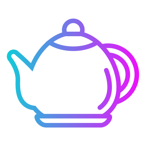 Заварочный чайник Generic gradient outline иконка