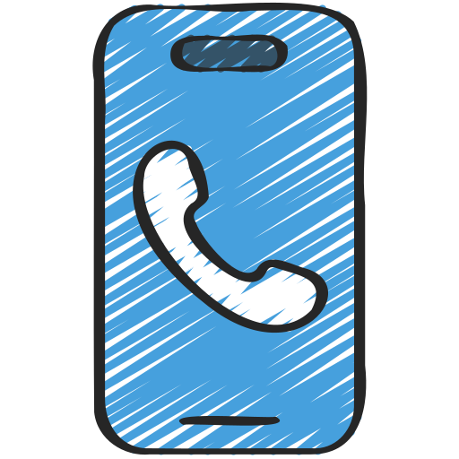 telefoongesprek Juicy Fish Sketchy icoon
