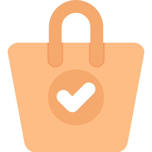 Grocery bag Generic color fill icon