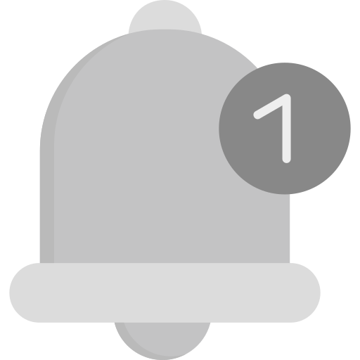 dzwonek powiadamiający Generic color fill ikona