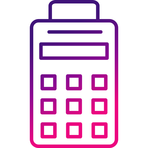 terminal pos Generic gradient outline Ícone