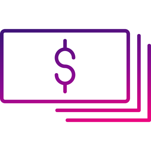 Money Generic gradient outline icon