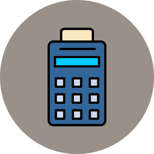 Pos terminal Generic color lineal-color icon