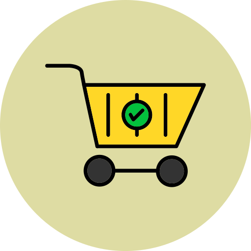cesta de la compra Generic color lineal-color icono