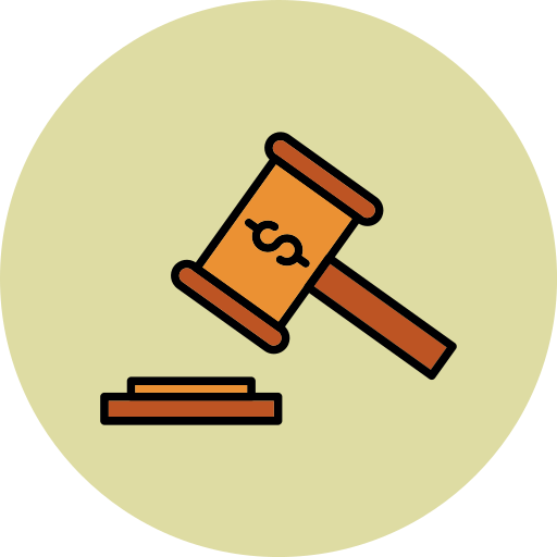 Auction Generic color lineal-color icon