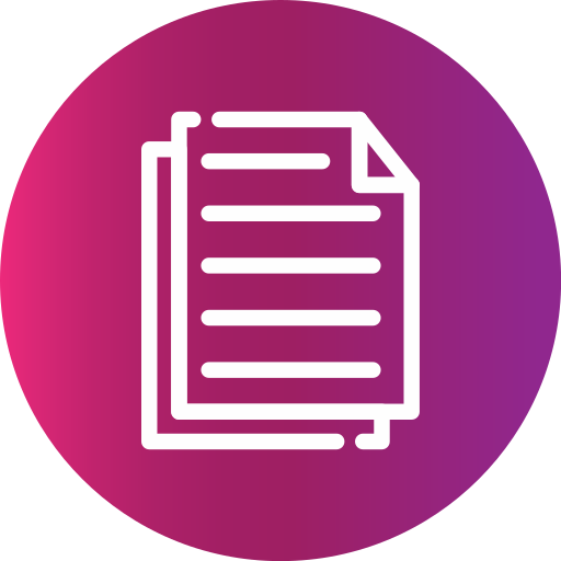 papier Generic gradient fill icon