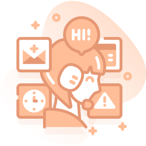 Virtual assistant Special Ungravity Lineal icon