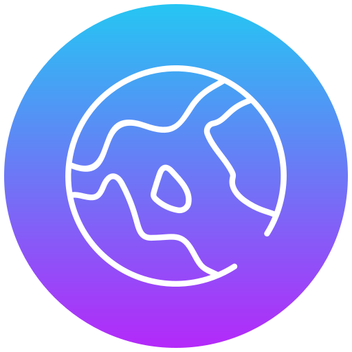 世界 Generic gradient fill icon