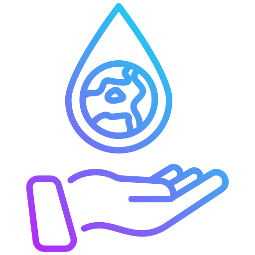 Save water Generic gradient outline icon