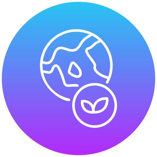 Ecology Generic gradient fill icon