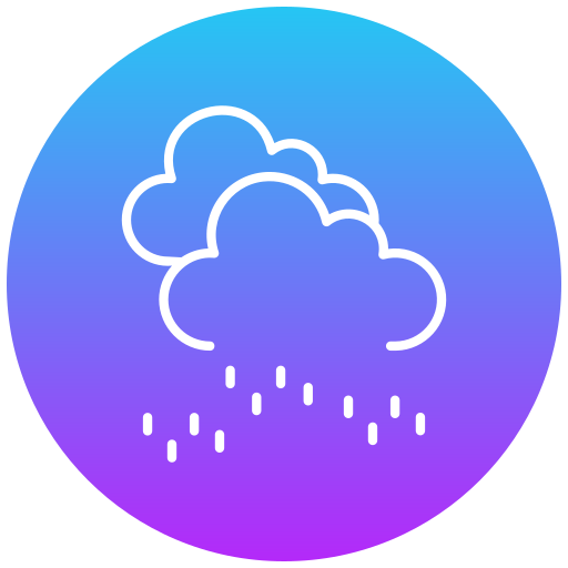 雨の Generic gradient fill icon
