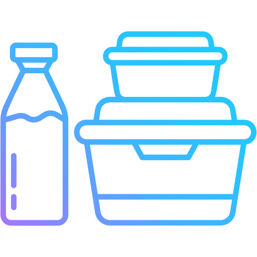 Lunchbox Generic gradient outline icon