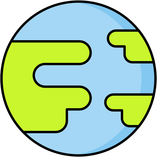 地球 Generic color lineal-color icon