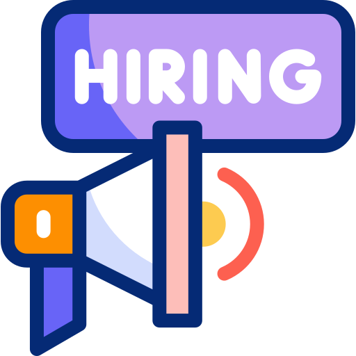 We are hiring Basic Accent Lineal Color icon