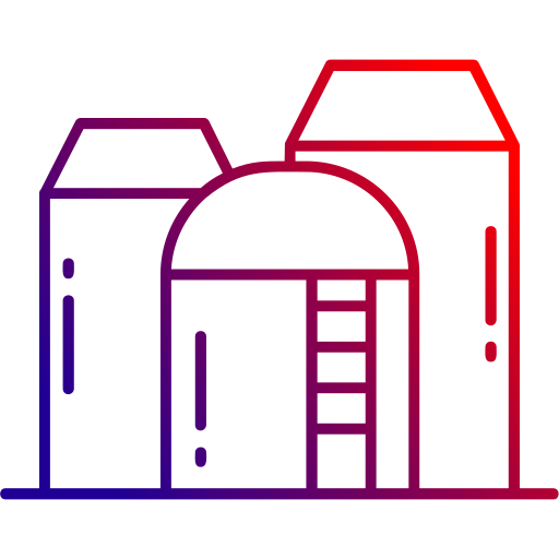 silo Generic gradient outline Icône