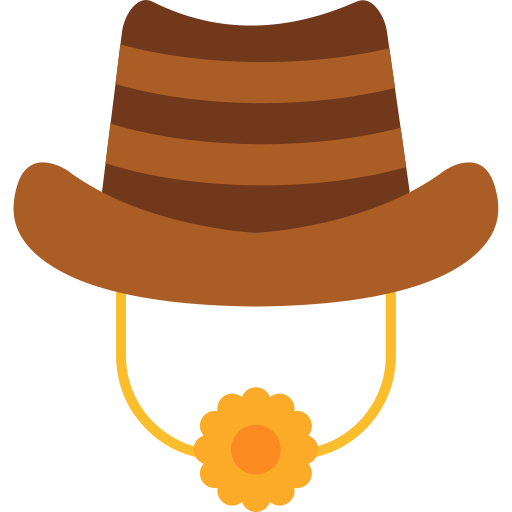 chapéu Generic color fill Ícone