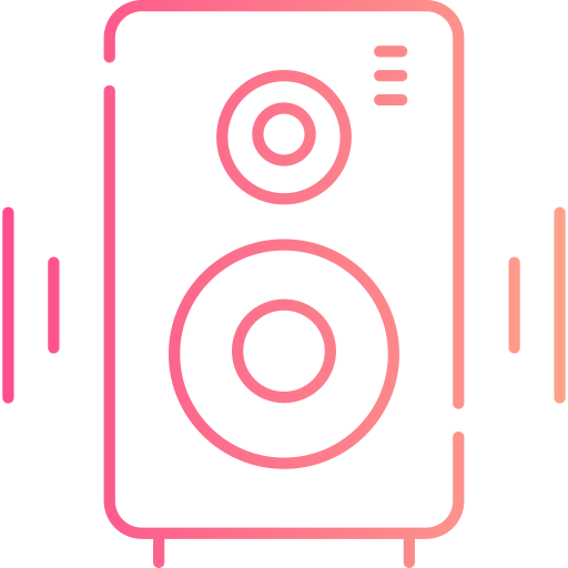 Woofer Generic gradient outline icon