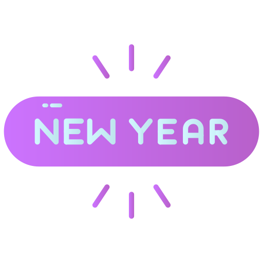 New year Generic gradient fill icon